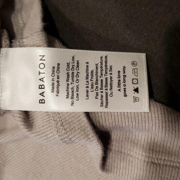 ARITZIA babaton | Sleeveless Ribbed Creamy Top Small - Picture 7 of 8